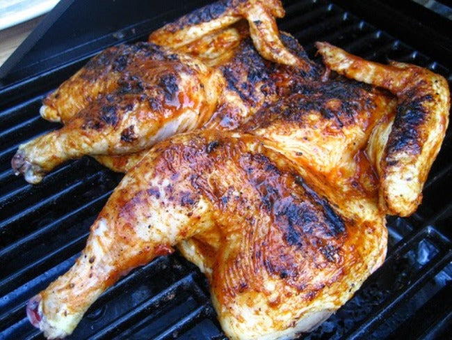 Frango no churrasco (poulet au barbecue)