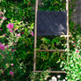 Tapis en coton noir 60x40