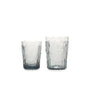 verre à eau fleur de lys gris