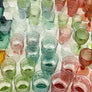 Verres fleur de lys transparent