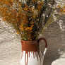 Pichet terracotta/beige