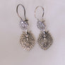 boucles d'oreille en filigrane argent