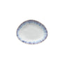 petite assiette ovale brisa bleue costa nova