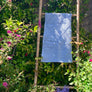 Tapis en coton bleu pale 100x50