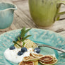 Assiette à dessert bleue 16 cm Costa Nova