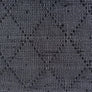 Tapis en coton noir 60x40