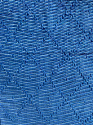 Tapis en coton bleu ciel 60x40