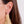 boucles d'oreille rainha en filigrane argent plaqué or