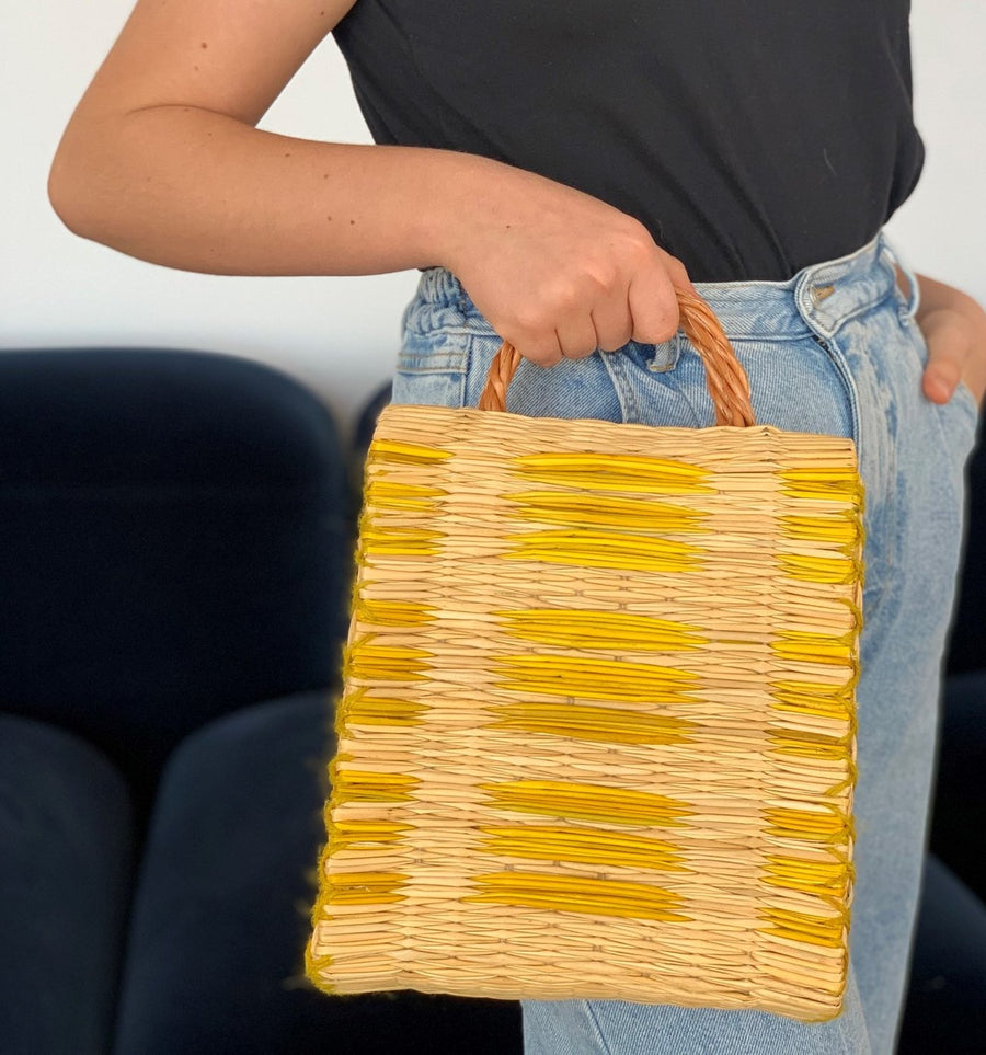 Panier en roseau